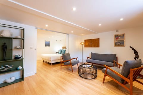 Living room, Bedroom