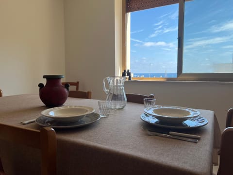 Living room, Dining area, Sea view