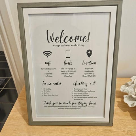 Spacious Riverfront Apartment Apartment in Londonderry