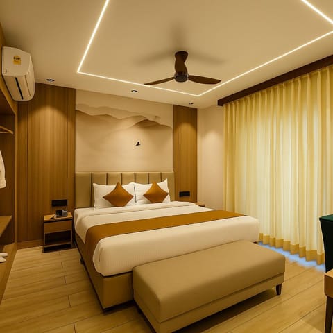 Bed, Photo of the whole room, Bedroom