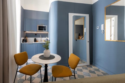 Kitchen or kitchenette, Living room, Dining area, dishwasher, air conditioner