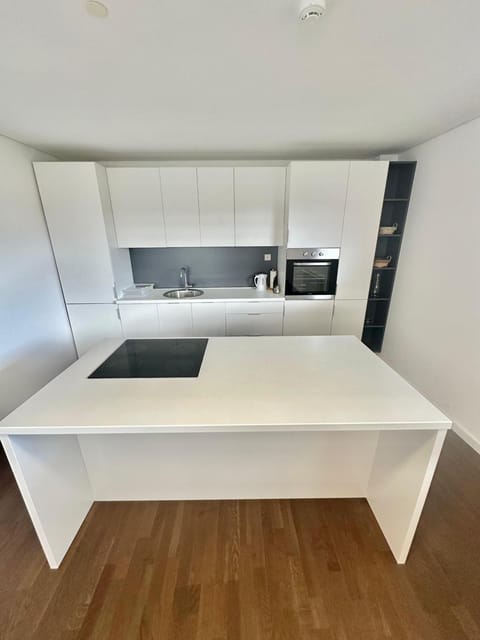 Kitchen or kitchenette, minibar, stove