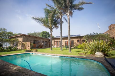 Property building, Spring, Day, Garden, Garden view, Pool view, Swimming pool