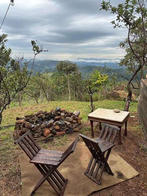 Patio, Spring, Day, Natural landscape, Mountain view