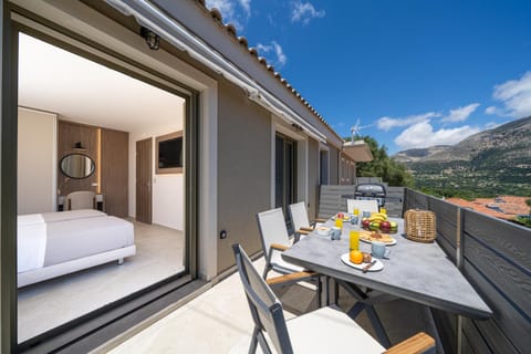 BBQ facilities, View (from property/room), Balcony/Terrace, Seating area, Dining area, Bedroom