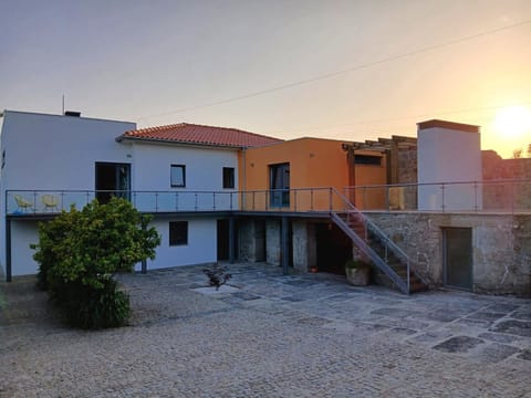 Property building, Sunset
