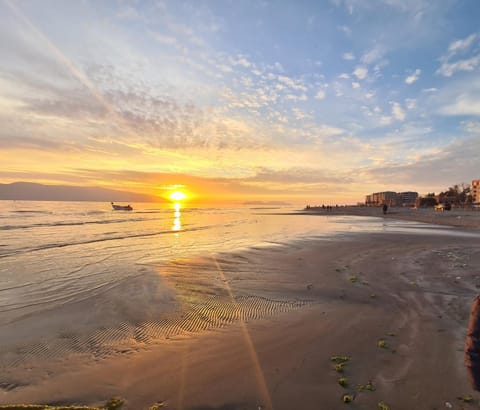 Beach, Sunset
