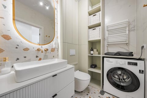 Hello Apartments Sea Salt Gdansk z ogrodkiem i prywatnym miejscem postojowym Apartment in Gdansk