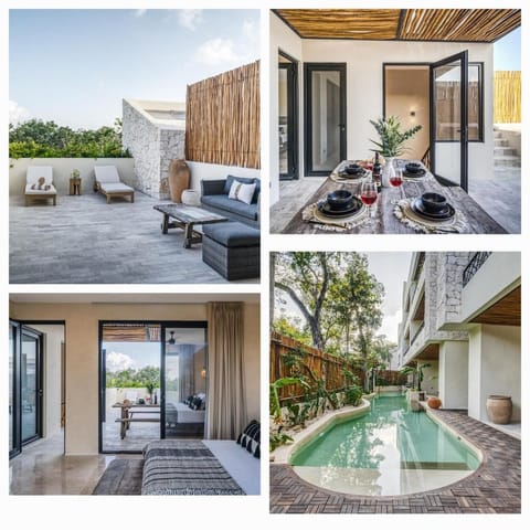 Balcony/Terrace, Swimming pool, sunbed