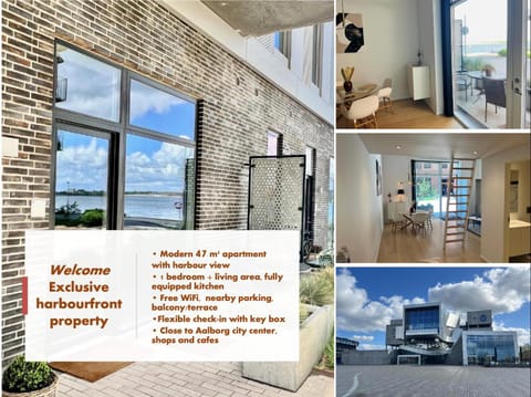 Exclusive Aalborg Harbourfront Apartment with Private Entrance Apartment in Aalborg