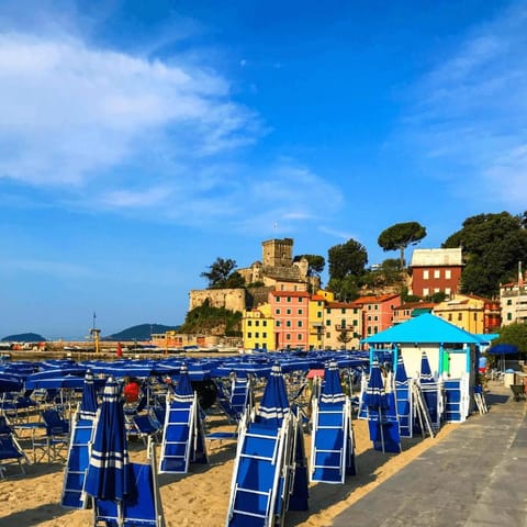 Beach, sunbed
