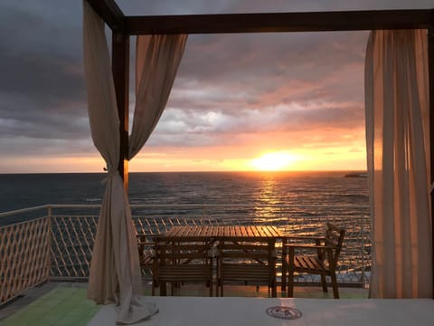 View (from property/room), Balcony/Terrace, Sea view, Sunrise
