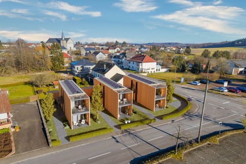 Property building, Day, Neighbourhood, Bird's eye view, Street view, Location