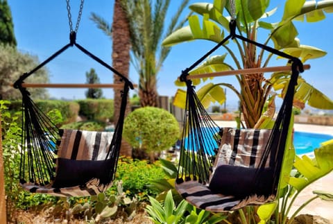 Patio, Day, Garden, Garden view, Pool view, Swimming pool, sunbed