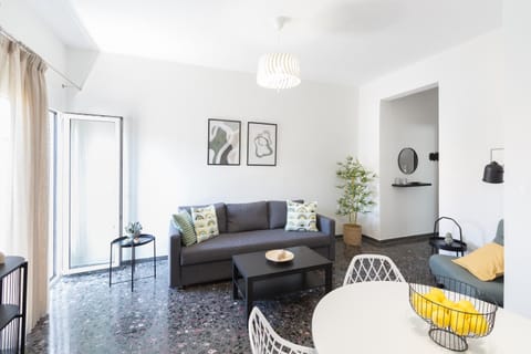 Living room, Seating area, Dining area