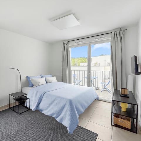 Bed, Balcony/Terrace