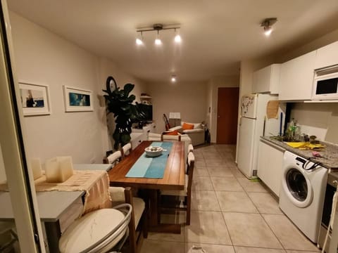 Kitchen or kitchenette, Seating area, Dining area, washing machine