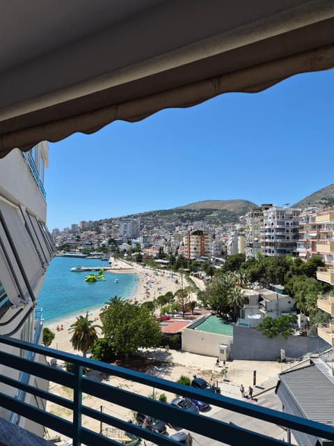 Property building, Nearby landmark, Day, Natural landscape, View (from property/room), Balcony/Terrace, Beach, City view, Mountain view, Sea view
