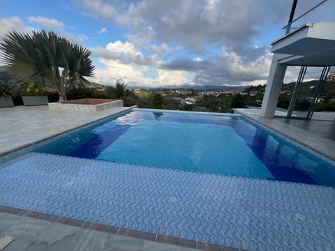 Natural landscape, Pool view, Swimming pool