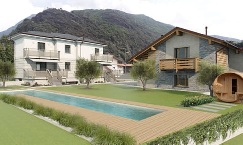 Property building, Swimming pool