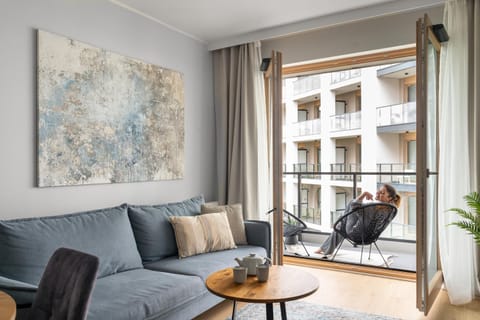 Day, People, View (from property/room), Balcony/Terrace, Living room, Seating area