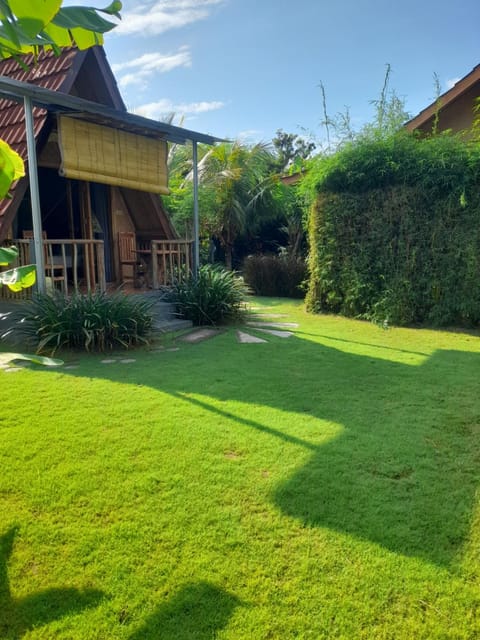 Property building, Natural landscape, Garden view
