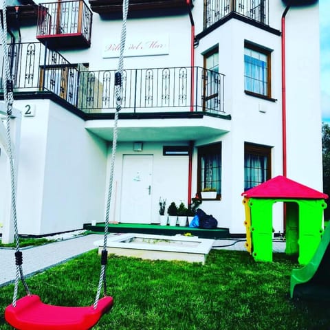 Property building, Facade/entrance, Children play ground