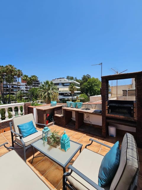 Patio, View (from property/room), Balcony/Terrace, Balcony/Terrace, Business facilities, Seating area, sunbed