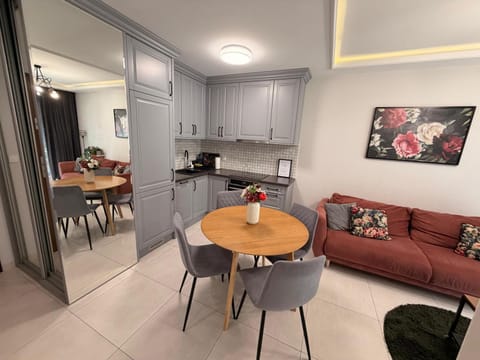 Kitchen or kitchenette, Seating area