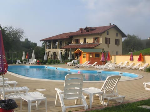 Property building, Living room, Swimming pool