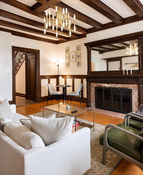 Communal lounge/ TV room, TV and multimedia, Living room, Dining area, fireplace, furniture, furniture, furniture