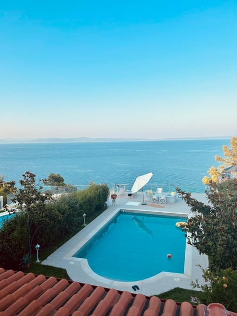Natural landscape, Pool view, Sea view, Swimming pool