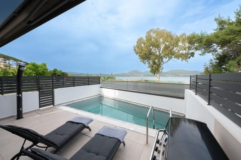 Pool view, Swimming pool, Swimming pool, sunbed