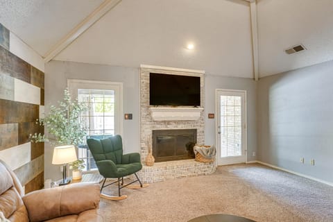 8 Mi to Texas Tech Home with Patio in Lubbock House in Lubbock