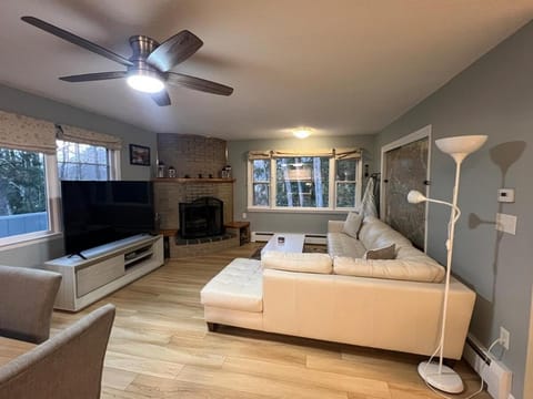 Communal lounge/ TV room, TV and multimedia, fireplace