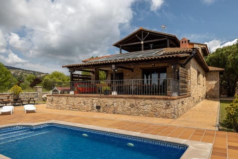 Property building, Living room, Swimming pool