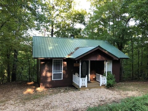 Ozark Spring Cabin Rock Bluff 03 King Bed Spa Tub Cabin in Carroll County