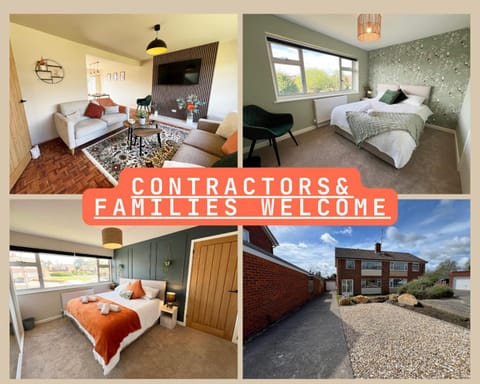 Contractor Stays - Free Private Parking & Fast Wi-Fi House in Yeovil