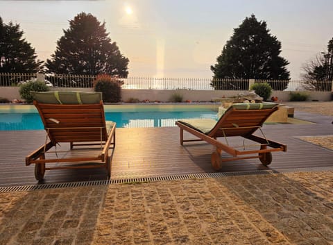 Off site, Pool view, Swimming pool, sunbed