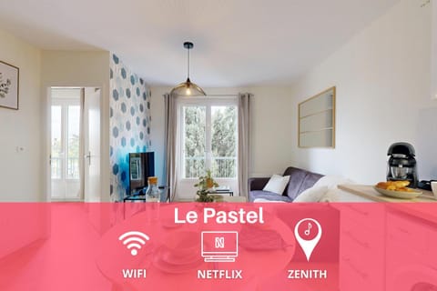 Living room, kitchen