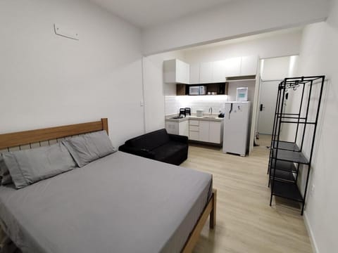 Bed, Kitchen or kitchenette, Photo of the whole room