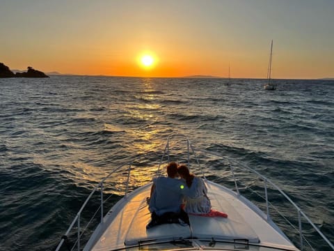 Very Docked boat in Punta Ala