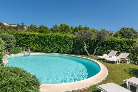 Property building, Living room, Swimming pool