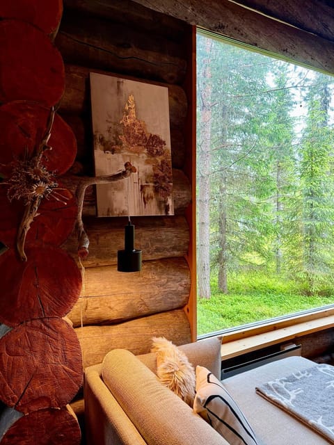 Natural landscape, Living room, Decorative detail, Garden view