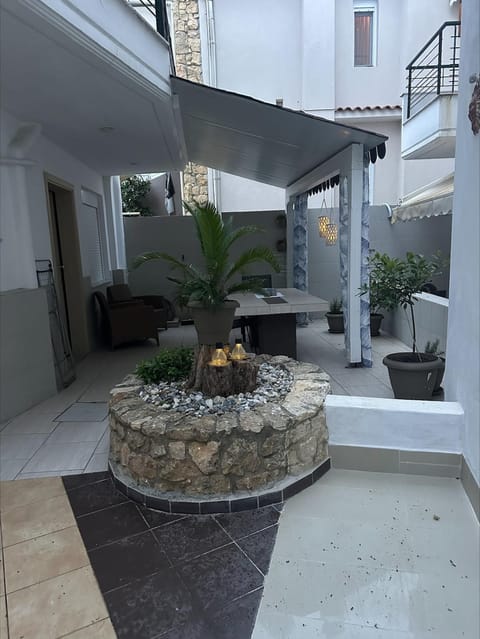 Property building, Patio