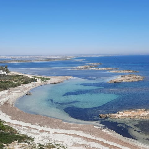 Natural landscape, Beach, Sea view