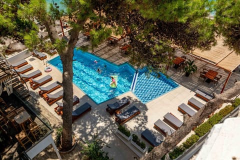 Day, Pool view, sunbed