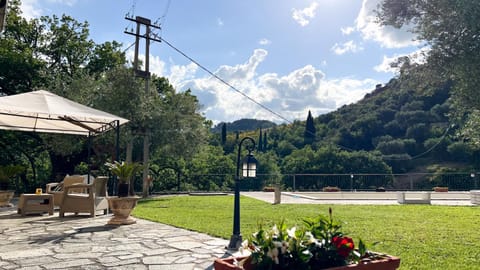 Natural landscape, Garden, Garden view, Mountain view