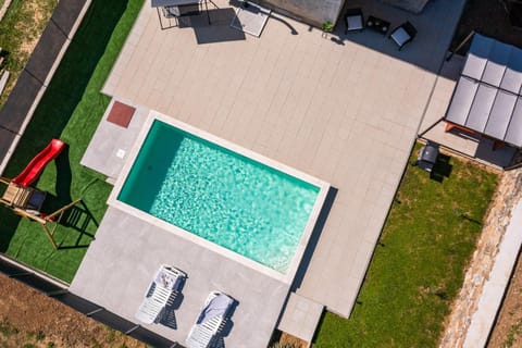 Children play ground, Pool view, Swimming pool, sunbed