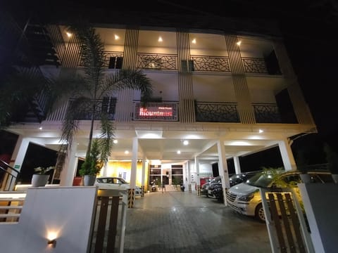 Property building, Night, Location, Parking